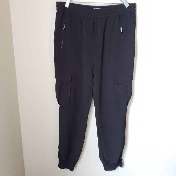 Women's Calvin Klein Casual Elastic Pull-On Pants - Picture 2 of 16